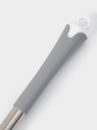 Ёршик для унитаза Доляна, силиконовый, 10×5×58 см, серый - Фото 6