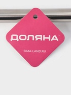 Ёршик для унитаза Доляна, силиконовый, 10×5×58 см, серый - Фото 7