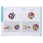 Конструктор магнитный «Цветные магниты», 55 деталей - Фото 6