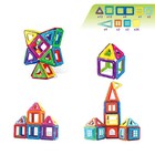 Конструктор магнитный «Цветные магниты», 66 деталей - Фото 2
