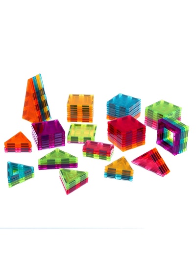 Конструктор магнитный «Геометрические фигуры», 82 детали