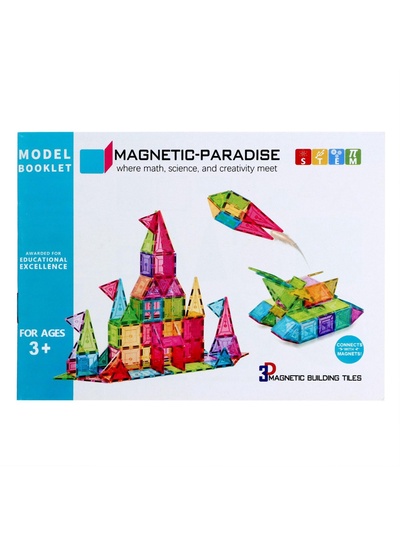 Конструктор магнитный «Геометрические фигуры», 82 детали