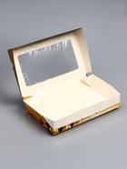 Коробка подарочная складная с окном «С Днем Рождения!», 20×12×4 см - Фото 3