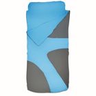 Матрас надувной, 185 х 76 х 22 см + спальный мешок (t +12 С-18 С), микс Bestway - Фото 3