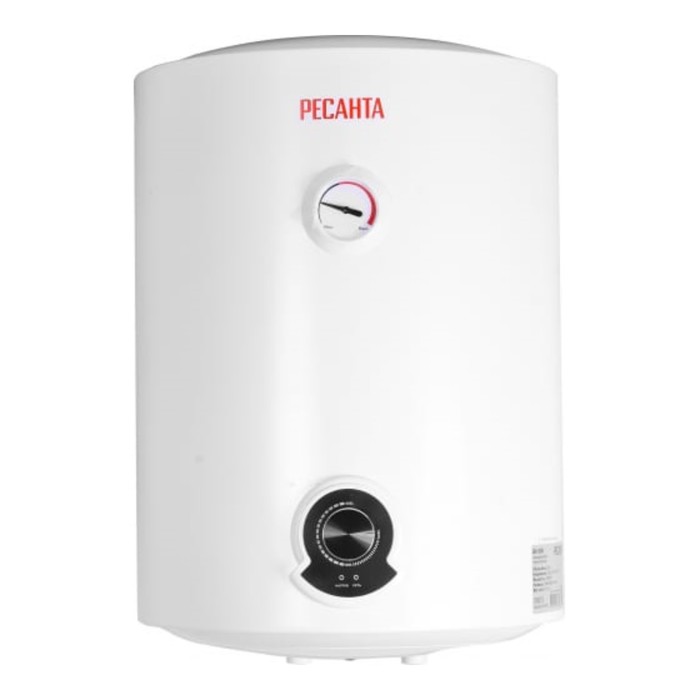 Водонагреватель "Ресанта" ВН-30К, накопительный, 1500 Вт, 30 л, белый - Фото 1