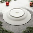 Тарелка фарфоровая глубокая Magistro «Новый год. Зимняя сказка», 500 мл, d=20,2 см - Фото 3