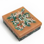 Набор подарочный новогодний KAFTAN New Year: варежки размер 19, подвеска, свеча, ёлка, 2 открытки - Фото 7