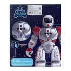 Робот радиоуправляемый «Смарт бот», световые и звуковые эффекты, сенсорный датчик, двигается во все стороны, русский чип, цвет синий - Фото 8