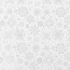 Бумага силиконизированная «Снежинки», серебряные, для выпечки, 0,38 х 5 м - Фото 3