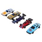 Машина металлическая, набор 5 шт., цвета МИКС, уценка (помята упаковка) 7472297