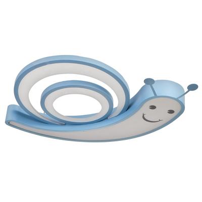 Светильник с ПДУ 1789/1 LED 42 Вт диммер синий 50×50×6 см BayerLux