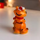 Копилка полистоун "Тигра с мишкой/санками" МИКС 12х7,5х7 см - фото 21386211