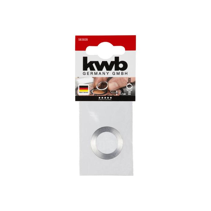 Кольцо переходное для пильных дисков KWB, 30х20 мм - Фото 1