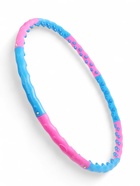 Обруч массажный, d=105 см, разборный, голубой, розовый - Фото 5