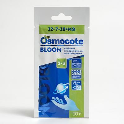 Удобрение Osmocote Bloom, комплексное, минеральное, 10 г, NPK 12-7-18+МЭ