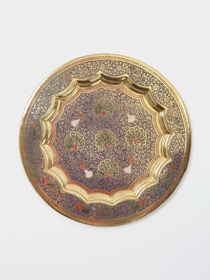 Блюдо «Абстракция», 25×25 см, латунь - Фото 1