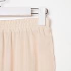 Пижама женская (рубашка и брюки) KAFTAN бежевый, р.48-50 - фото 809190894