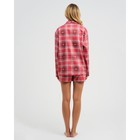 Пижама (рубашка, шорты) женская KAFTAN Red, р. 40-42 - Фото 4