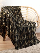 Плед флисовый «Экономь и Я. Камуфляж (вид 3)», 150×200 см, плотность 160 г/м² - Фото 3