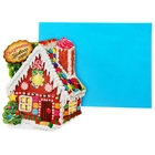 Открытка подарочная формовая с конвертом "Пряничный домик. Сказочного Нового года", 15 х 17 см - Фото 2