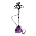 УЦЕНКА Отпариватель LuazON LO-07, напольный, 1800 Вт, 1.4 л, 46 г/мин., 12 режимов, фиолетовый 69 - Фото 1