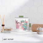 Горшок для цветов Доляна «Фрезия», 800 мл, цвет белый - Фото 3