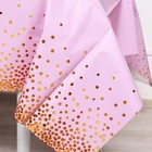 Скатерть «Конфетти» 137 × 183 см, цвет розовый - Фото 3