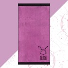 Полотенце махровое Этель "Знаки зодиака: Телец" розовый, 67х130 см, 420 гр/м2, 100% хлопок - фото 9424968
