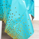 Скатерть «Конфетти» 137×183 см, голубая - Фото 2