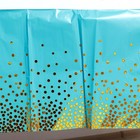 Скатерть «Конфетти» 137×183 см, голубая - Фото 3