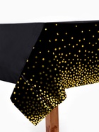 Скатерть «Конфетти» 137×183 см, чёрная - Фото 3