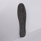 Стельки для обуви «Мягкий след», утеплённые, универсальные, 36-46 р-р, 30 см, пара, цвет чёрный - Фото 3