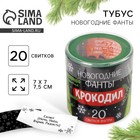 Тубус пожеланий новогодний «Новый год: Фанты», 20 свитков - Фото 1