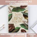 Планинг учителя со стикерами You are the Best TEACHER, А5, твердая обложка - Фото 1