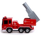 Машина радиоуправляемая «Пожарная служба», масштаб 1:14, 4WD, дымовая пушка - Фото 3