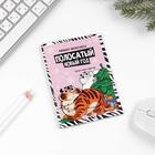 Блокнот-антистресс «Полосатый Новый год» А6, 24 листа - Фото 2