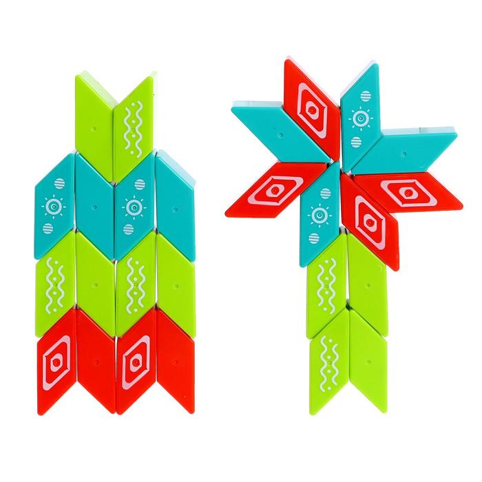 Конструктор магнитный «Головоломка», 26 деталей 51367