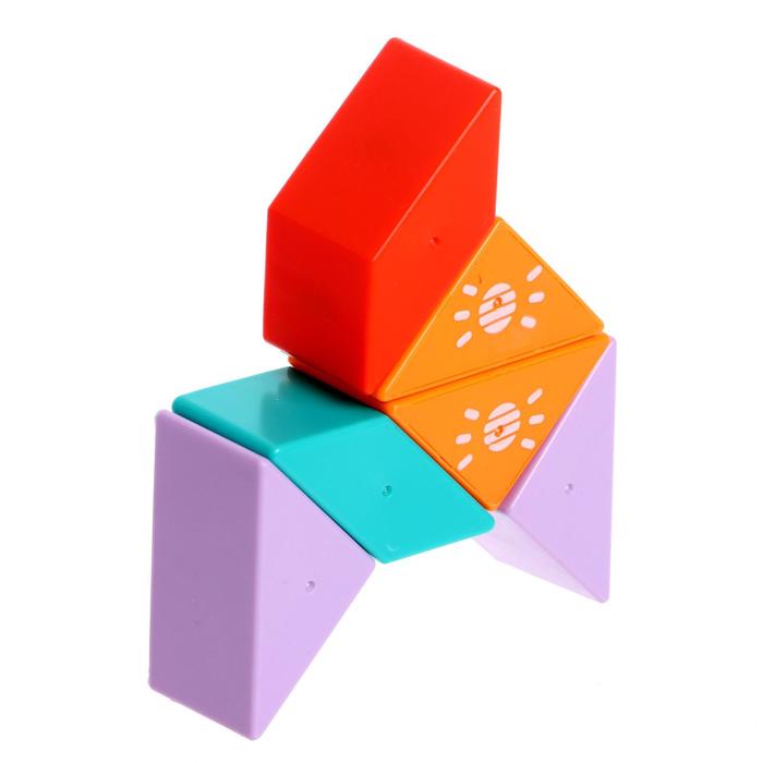 Конструктор магнитный «Головоломка», 6 деталей 51368