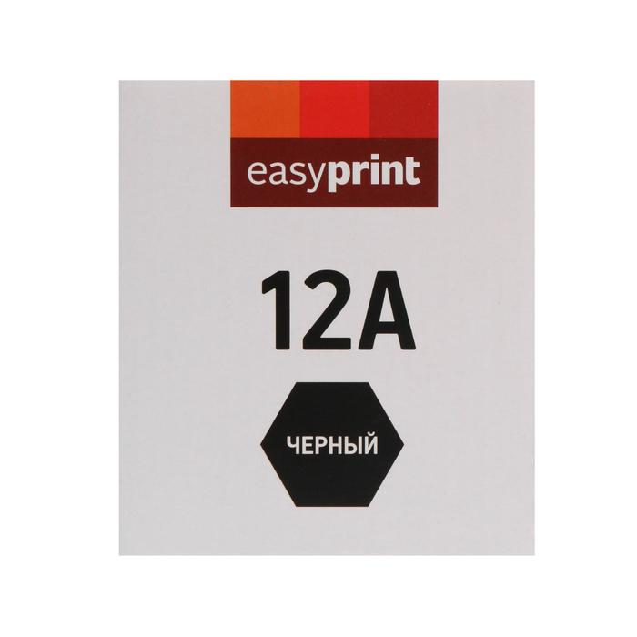 Картридж EasyPrint LH-12A (LJ1010/1020/3015/MFP3030/3050/M1005/MF4010/4018), для HP, чёрный - фото 51300255