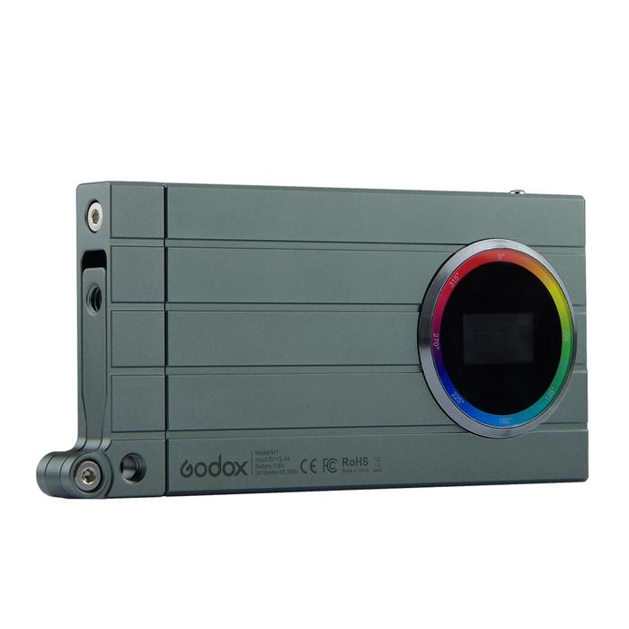 Осветитель светодиодный Godox RGB Mini Creative M1, накамерный - фото 1907310218