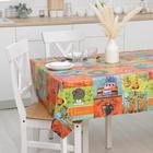 Клеёнка на стол Доляна «Прованс», на тканевой основе, рулон 20 м, ширина 137 см, общая толщина 0.22 мм - Фото 1