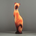 Копилка "Кошка Багира" флок, сиамская, бежевая - Фото 1