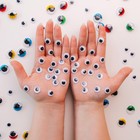 Набор пайеток «Макси глазки», 60 шт., размер 1 шт. — 1.2 см - Фото 3