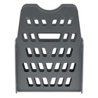 Лоток-веер для бумаг, 5 секций, 4 отделения, серый - Фото 6