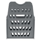 Лоток-веер для бумаг, 6 секций, 5 отделений, серый - Фото 4