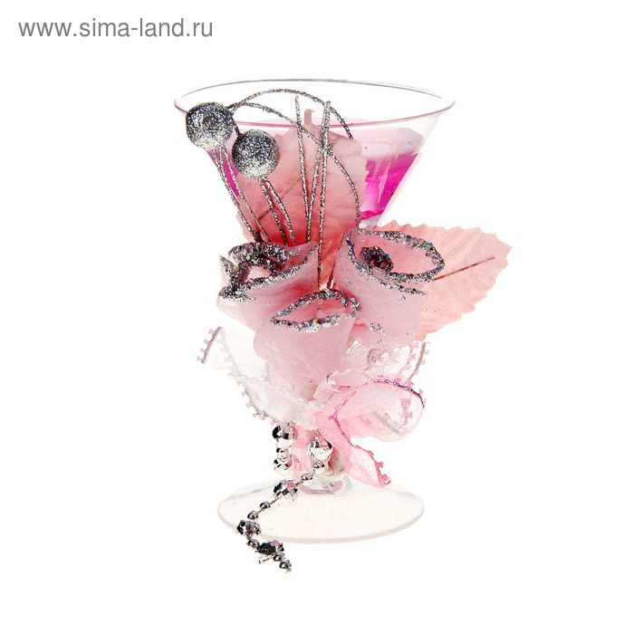 Свеча гелевая "Чувственность", цвет розовый - Фото 1
