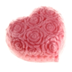 Мыльные лепестки 12 роз + мыло 60 гр "Сердце в розах", розовый, аромат роза - Фото 2