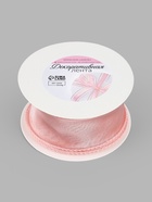 Лента капроновая «Волна», 50 мм, 10±1 м, розовая - Фото 4