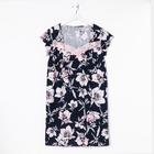 Ночная сорочка женская, цвет тёмно-синий, размер 50 - Фото 1