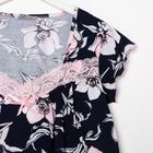 Ночная сорочка женская, цвет тёмно-синий, размер 50 - Фото 2